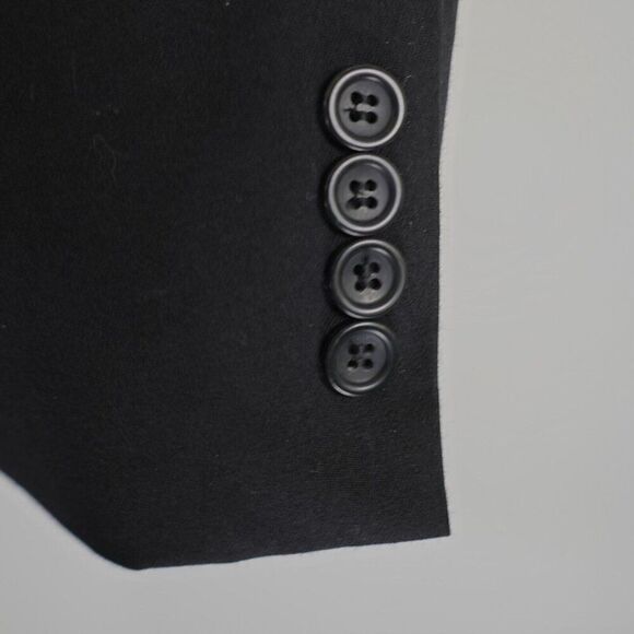 Joseph & Feiss Wool Black 2 Button Suit Jacket 48R‎ Tagged 46S - Picture 3 of 12
